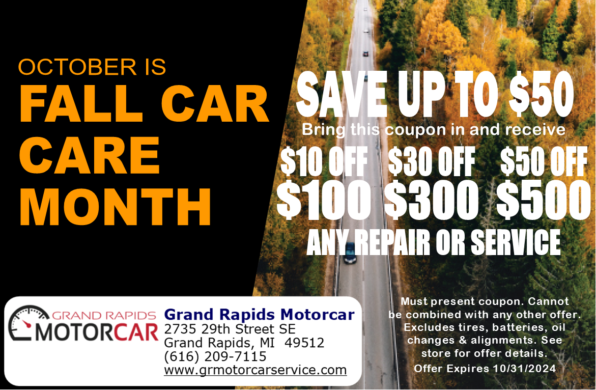 Fall Discount Special | Grand Rapids Motorcar